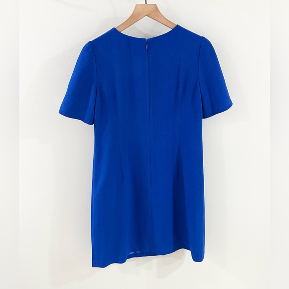 Tyler Boe Short Sleeve Shift Dress Royal Blue Size Small - Picture 6 of 6